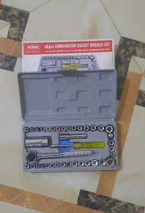 Aiwa 40pcs Combination Socket Wrench Set