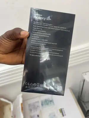 New Samsung Galaxy S9 Plus 64 GB Black