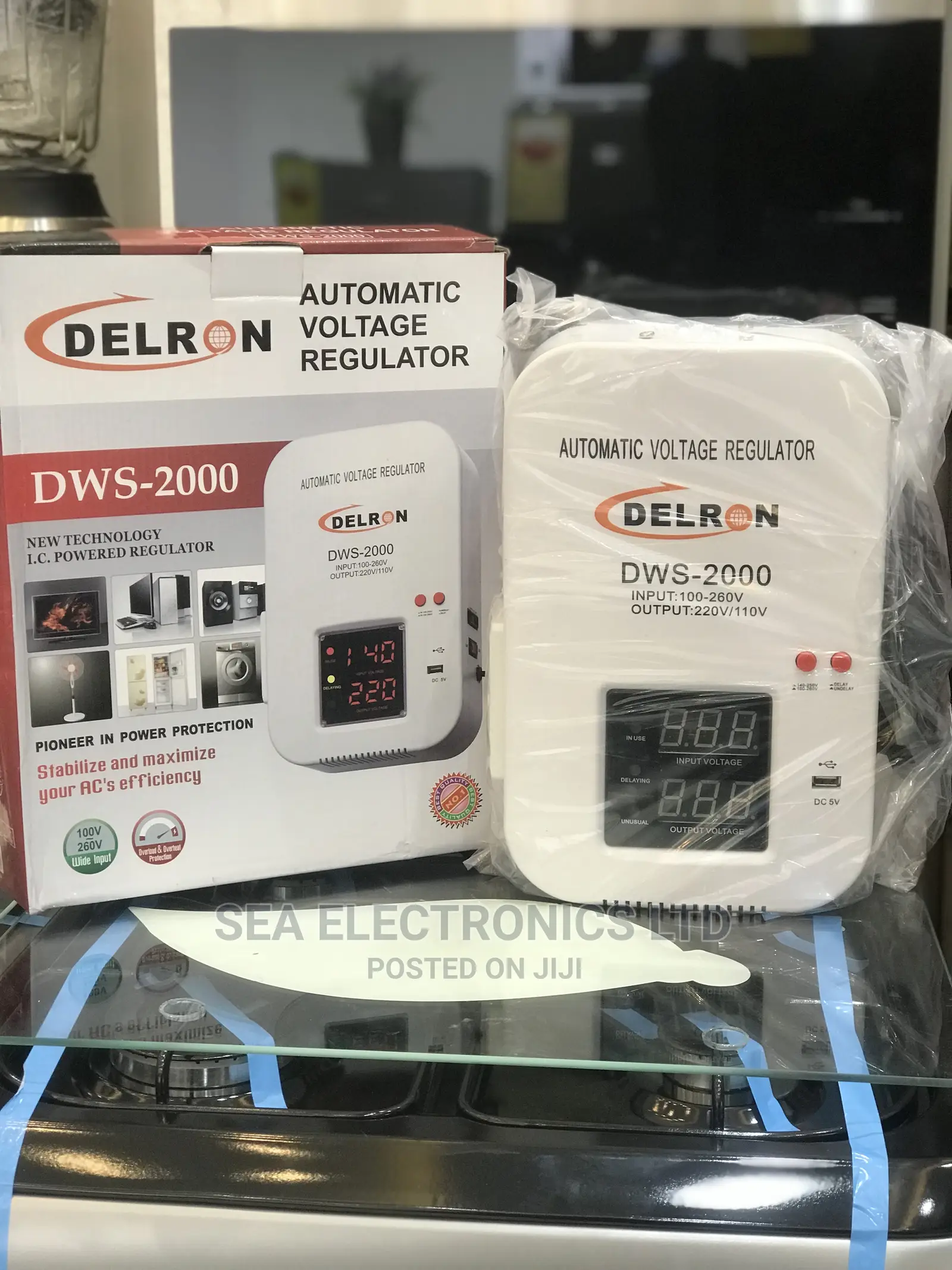 Delron Wall Mounted DWS-2000 Digital Automatic Voltage