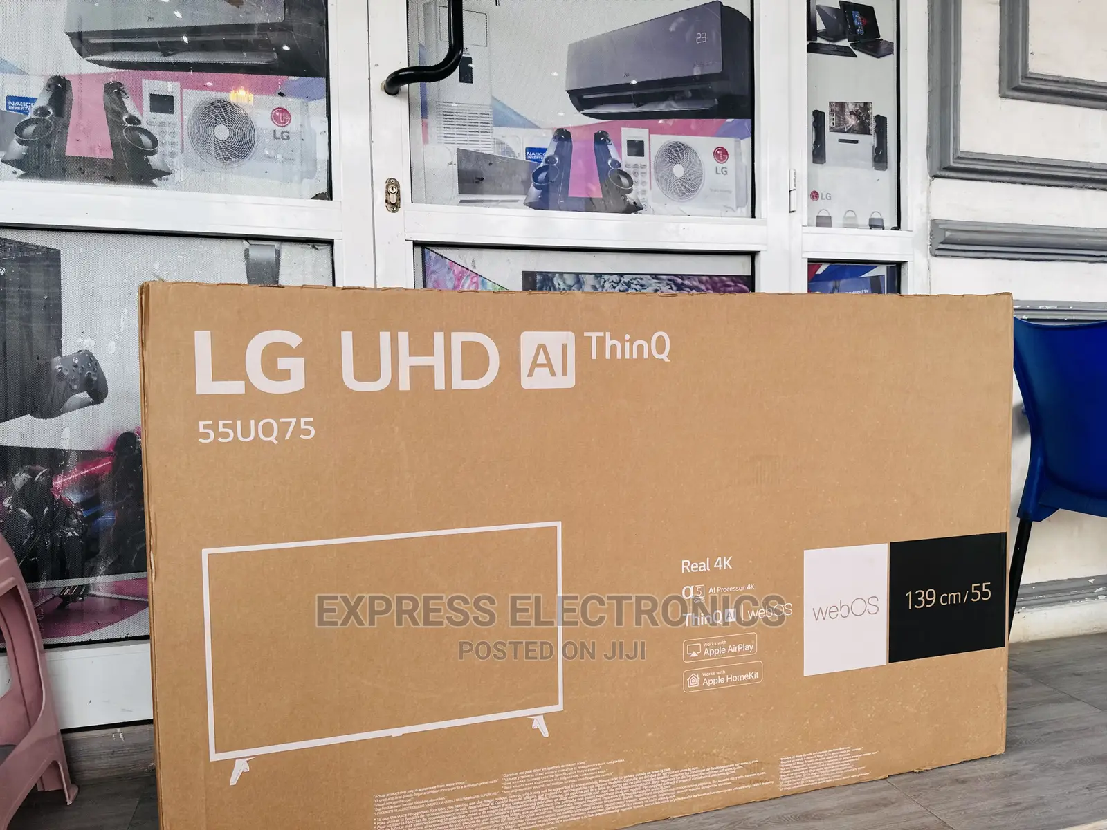 Super Easy Control Remote UHD Smart 55”Uq7003 Lg Tv 