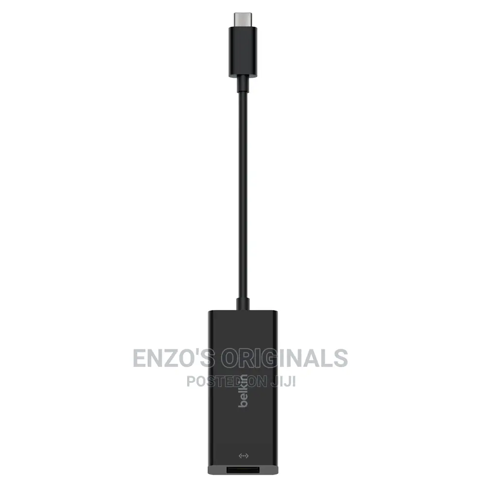 USB-C to Gigabit Ethernet Rj45 Lan Adapter Belkin Brand New