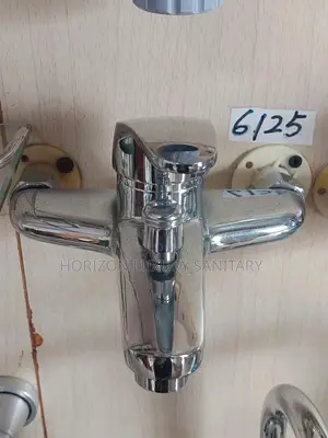2 in 1 Telephone Shower Mixer- Chrome Chain and Handle