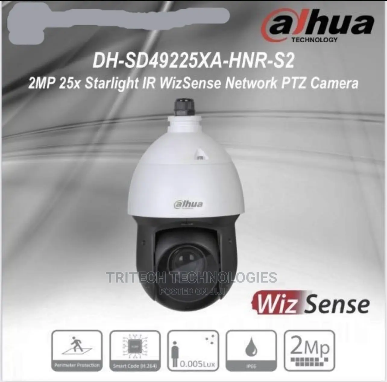 Dahua 2mp PTZ (25X) IP Camera Sd49225xa-HNR-S