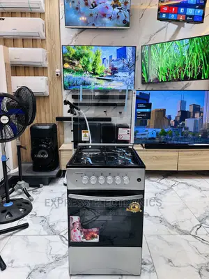 Free Standing Sleek 3gas 1 Electric Cooker Stove Oven