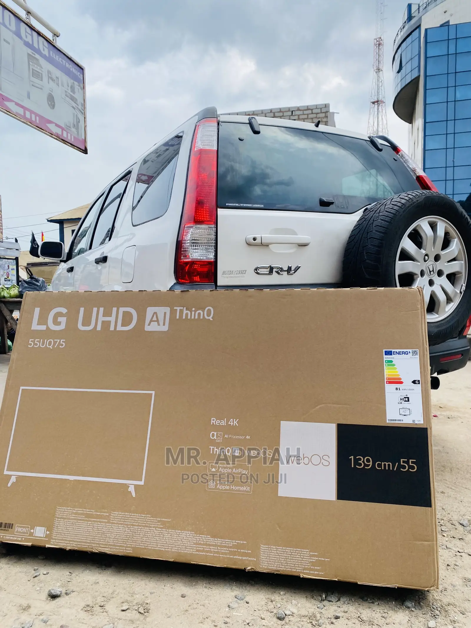 Energy and Cost Saving LG 55” Uhd Thinq Smart Tv 55uq75003