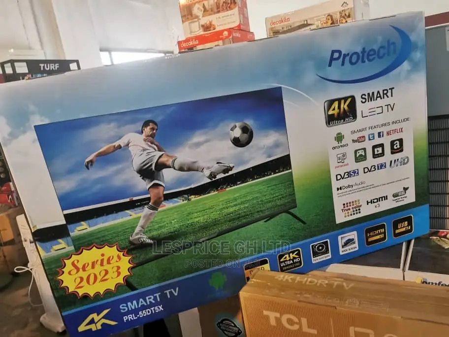 Protech 55” Android Smart UHD ULTRA Slim TV