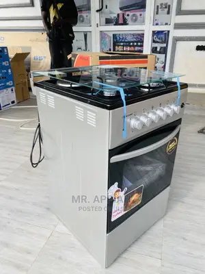 Sealed in Box  Volcano 3gas Cooker +1electric Oven Grill.