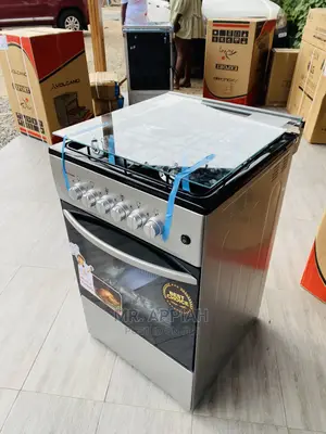 Unique Volcano 3 Gas Cooker With 1 Electric Cooker + Oven 
