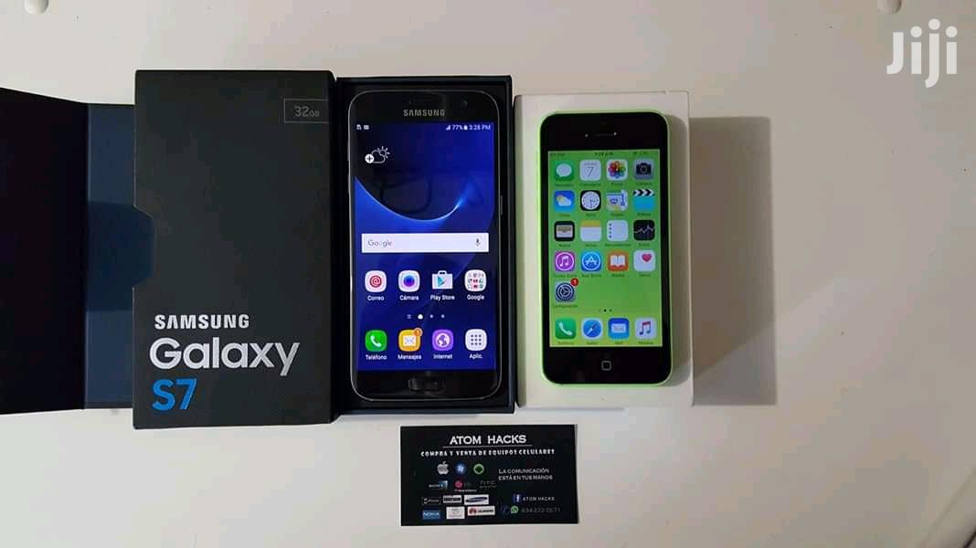 New Samsung Galaxy S7 32 GB Black