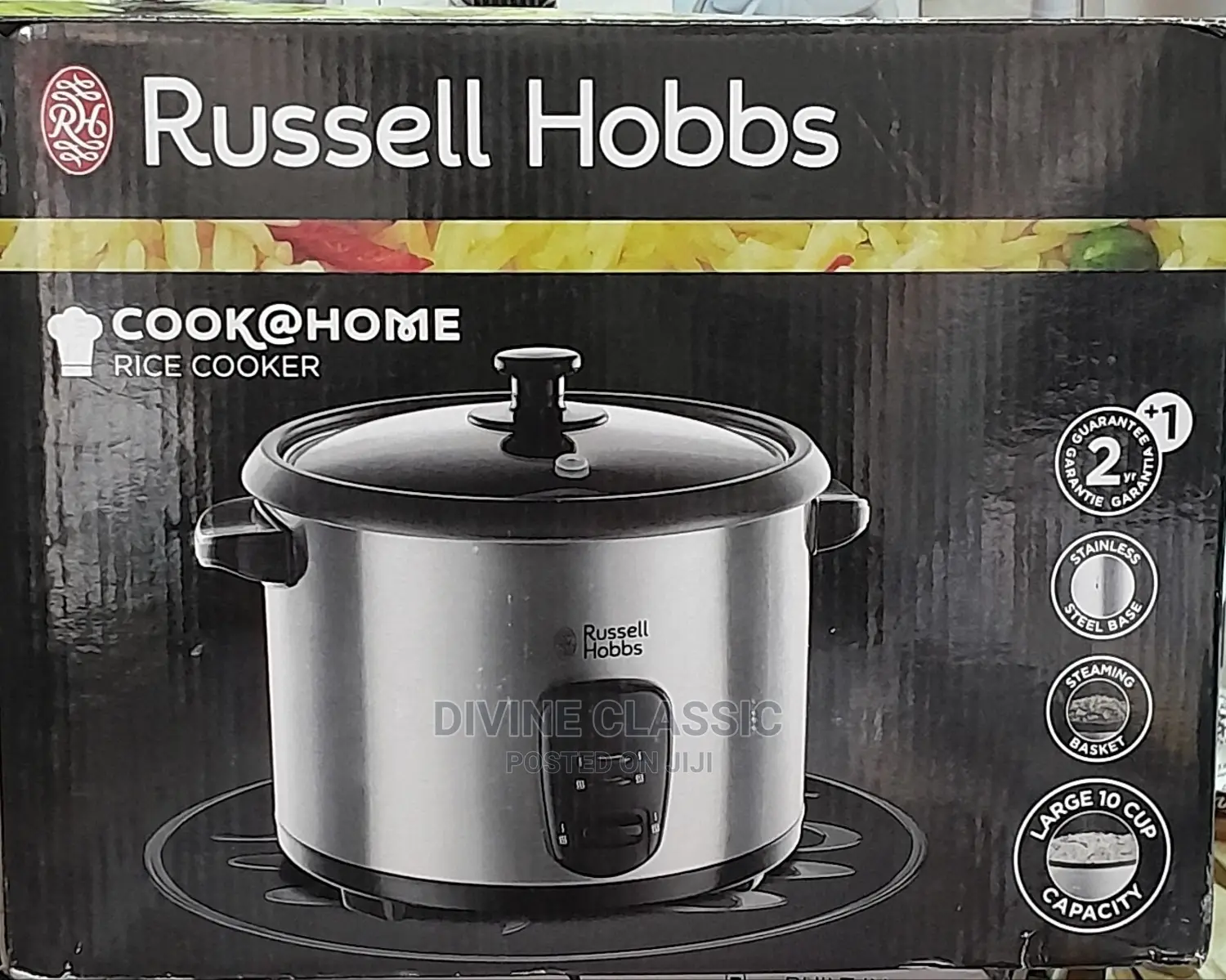 1.8lit Russell Hobbs Rice Cooker With Steamer