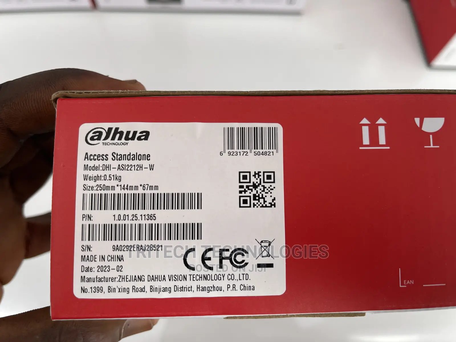 Dahua Wi-Fi Access Control Standalone Dhi-Asi2212h-W