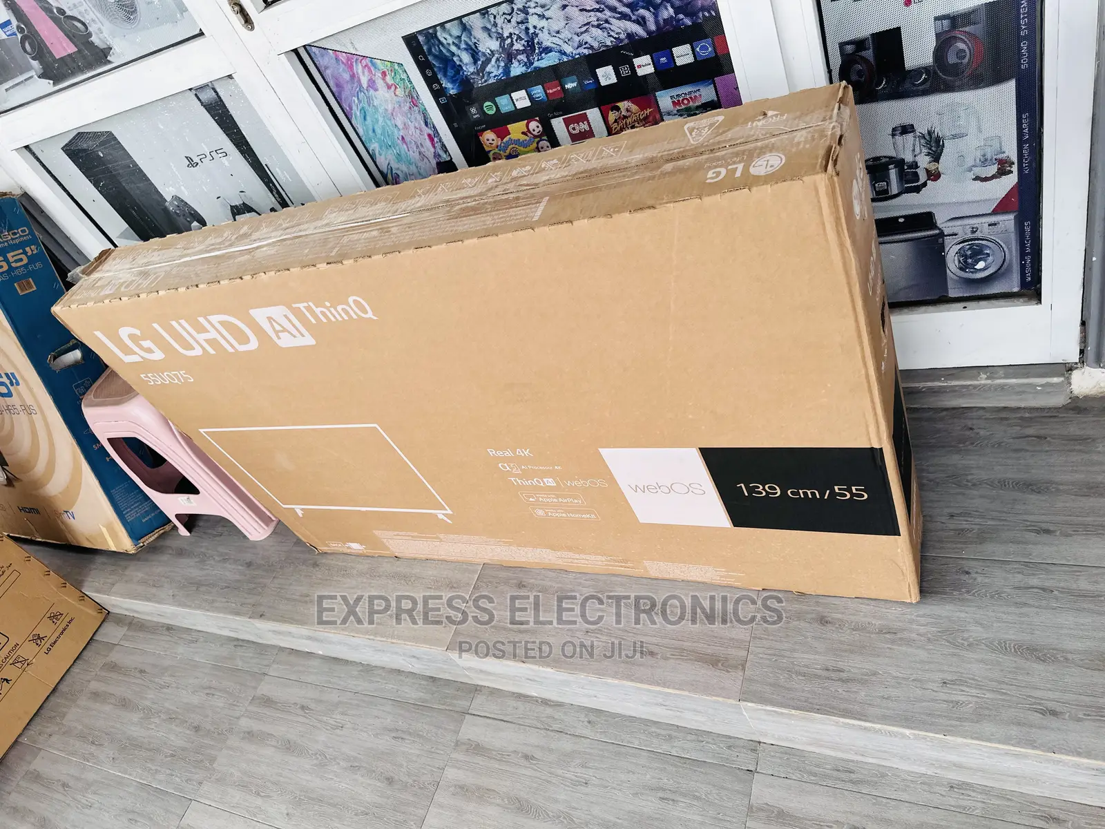 Enhance Your Picture Sound With AI Lg UHD Smart 55”Uq70