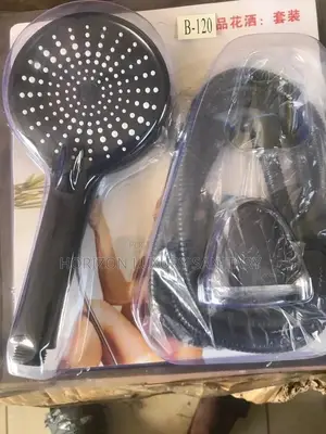 Black Handheld Shower Head