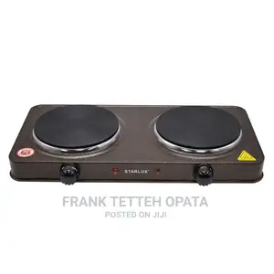 Starlux Portable 2 Burner Fast Heating Electric Hot Plate
