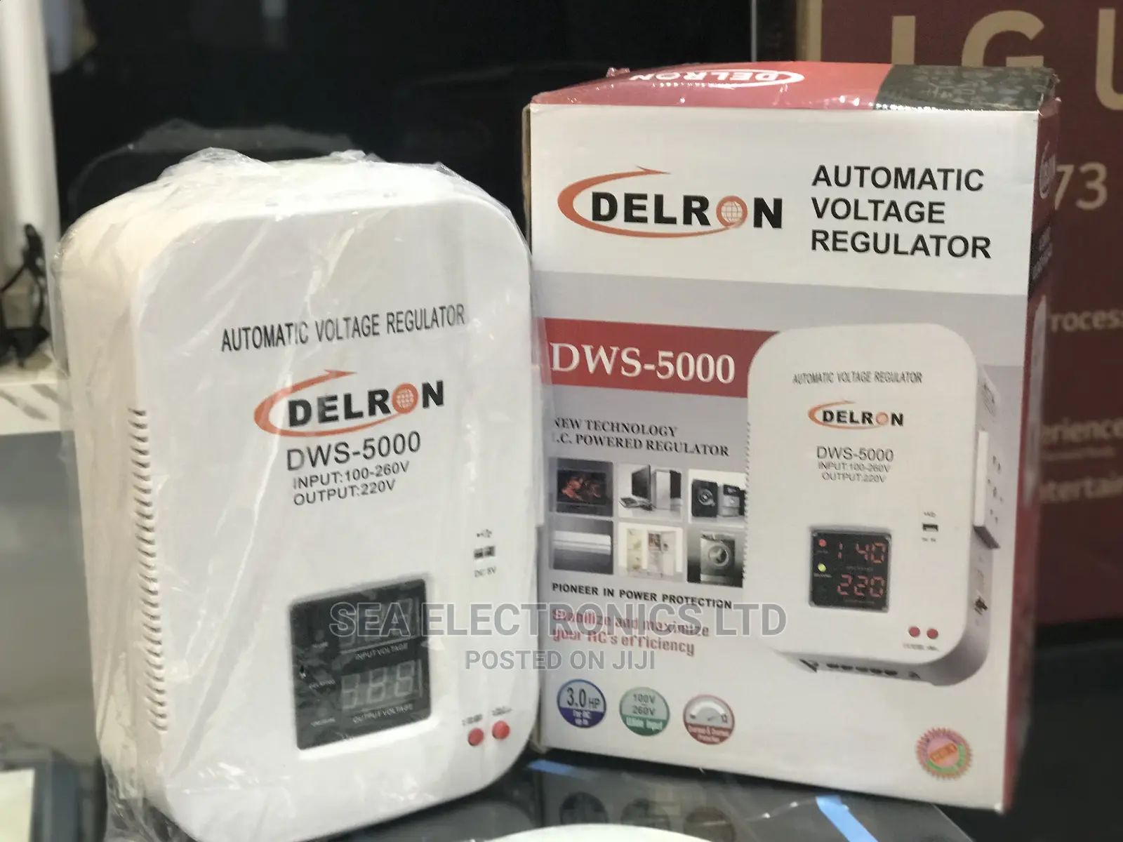 Delron Wall Mounted DWS-5000 Automatic Voltage