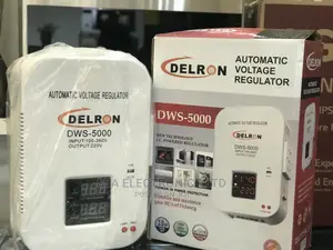 Brand New Delron Wall Mounted DWS-5000 Automatic Voltage