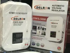 Delron Wall Mounted DWS-5000 Automatic Voltage Stabilizer