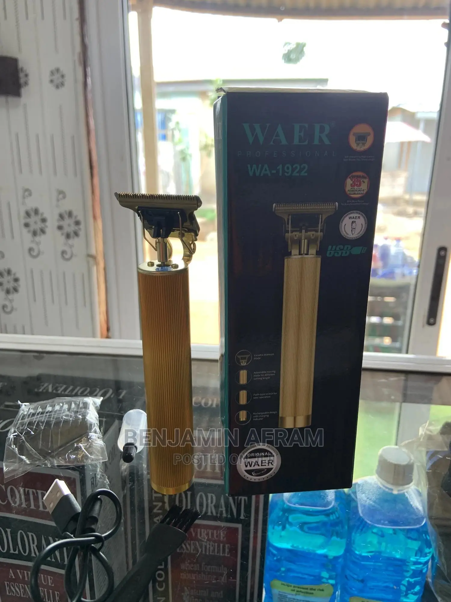 New Waer Golden Hair Clippers