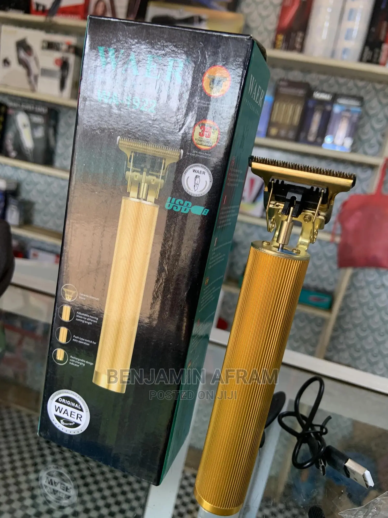 New Waer Golden Hair Clippers