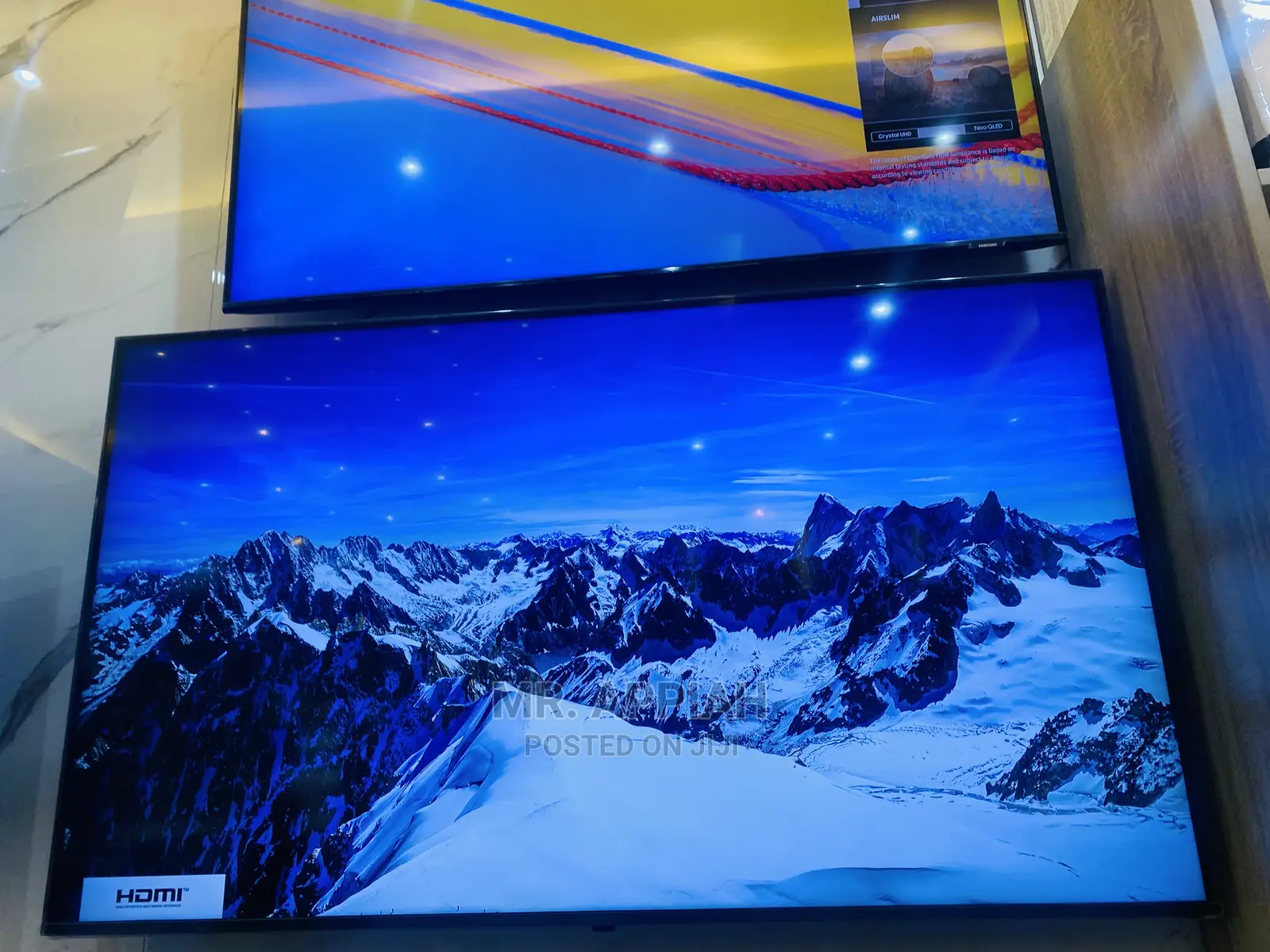 Newly in Stock Samsung 55”(UA55BU8000)Ultra HD LED Tv.