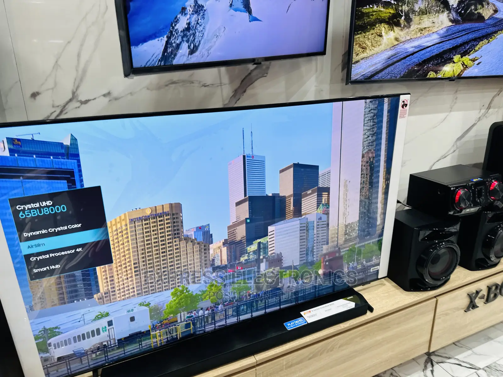 UA65”Bu8000 Samsung UHD 2022 Handsfree Voice Control