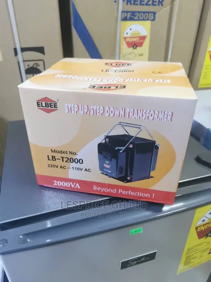 Elbee 2000VA Fully Covered Step Up/Down Transformer
