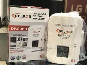 Brand New Delron Stabilizer With Digital Display – 3000VA