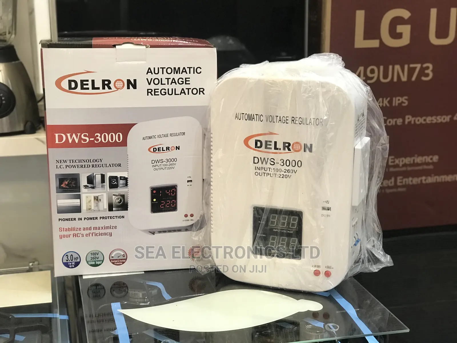 Delron Das-3000 Automatic Voltage Stabilizers - 3000va