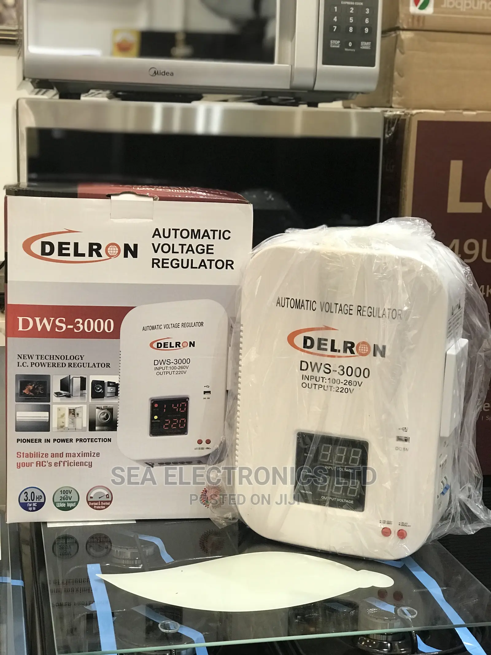 Delron Das-3000 Automatic Voltage Stabilizers - 3000va