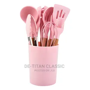12pcs Silicone Kitchen Spoons