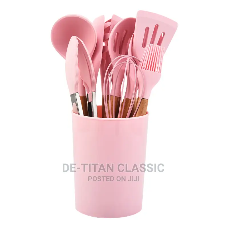 12pcs Silicone Kitchen Spoons