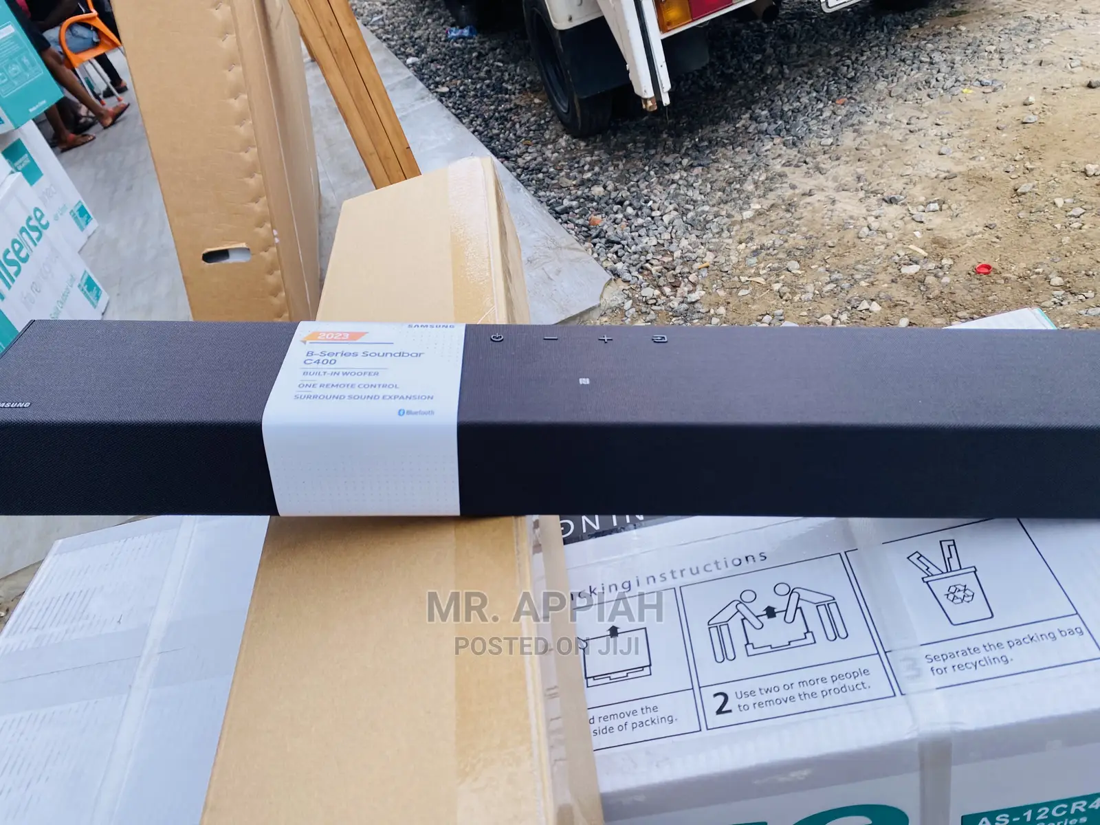 Sealed in Box  Samsung Sound Bar System(HWC400)2.0ch 