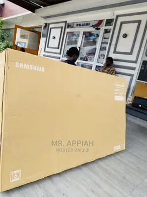 Effective Reliable Samsung 55” Glossy Tv Ua55bu8000,Black
