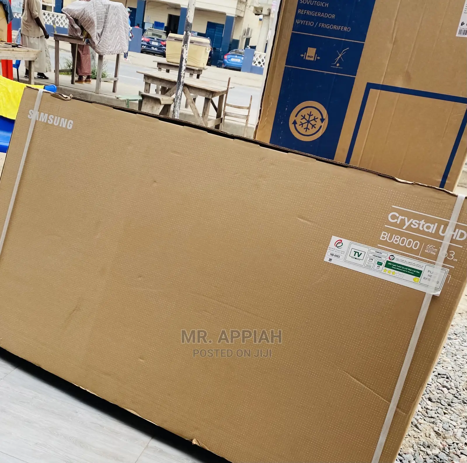 Fabulous Samsung 65” 65BU8000 Glossy Uhd Tv(Black Color)
