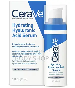 Cerave Hyaluronic Acid Serum for Face With Vitamin B5