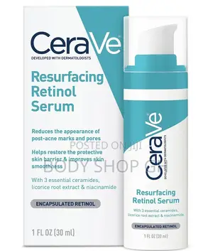 Cerave Retinol Serum for Post-Acne Marks and Skin Texture