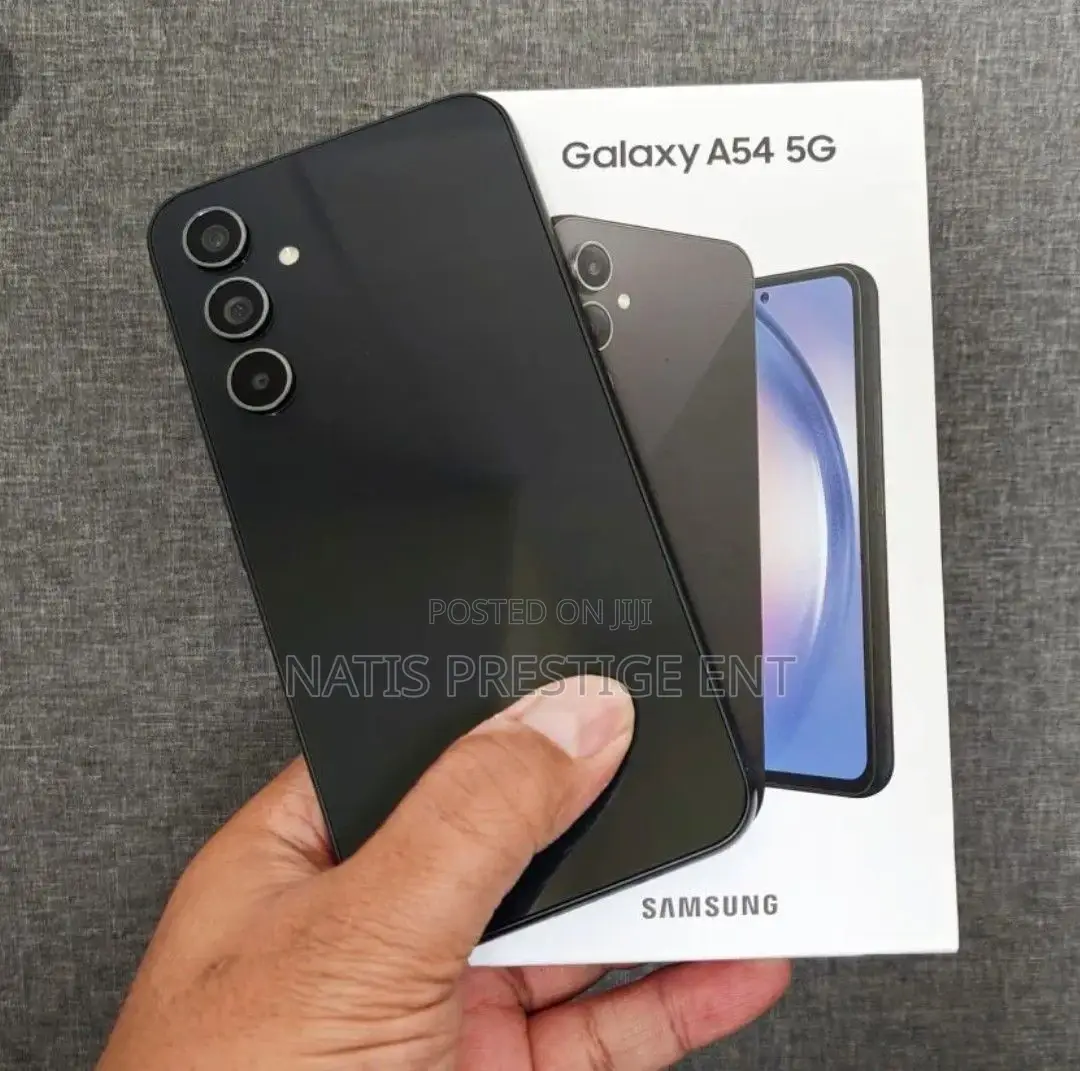 New Samsung Galaxy A54 5G 128 GB Black
