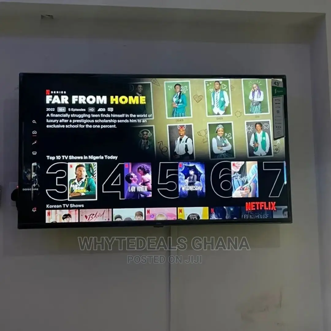Syinix 43" Smart Android Led Tv| Netflix| Youtube| Japan Brand| 2026