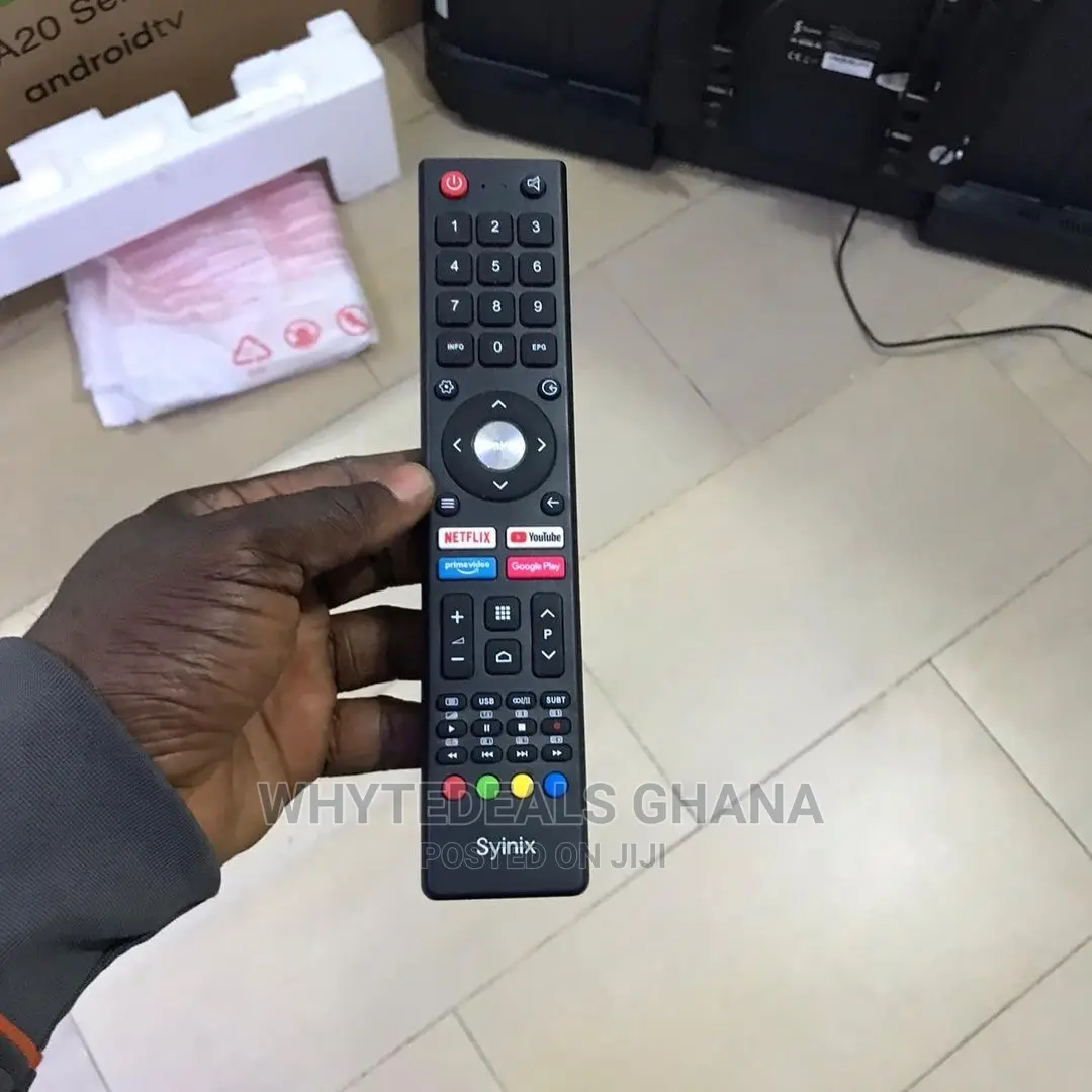 Syinix 43" Smart Android Led Tv| Netflix| Youtube| Japan Brand| 2026