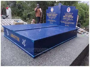 2 in 1 Blue Quartz Tombstone