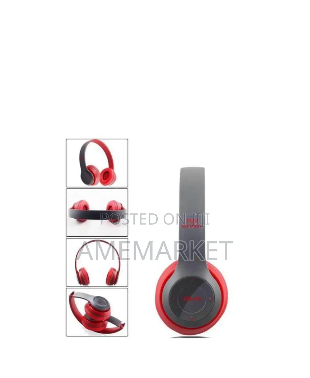 P47 Bluetooth Gaming Headset With Mic Supports SD Card