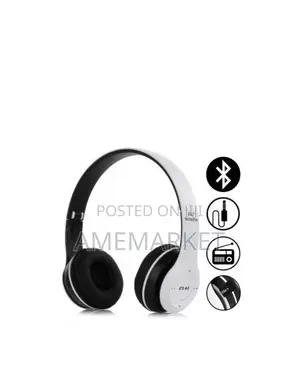 P47 Bluetooth Gaming Headset With Mic Supports SD Card