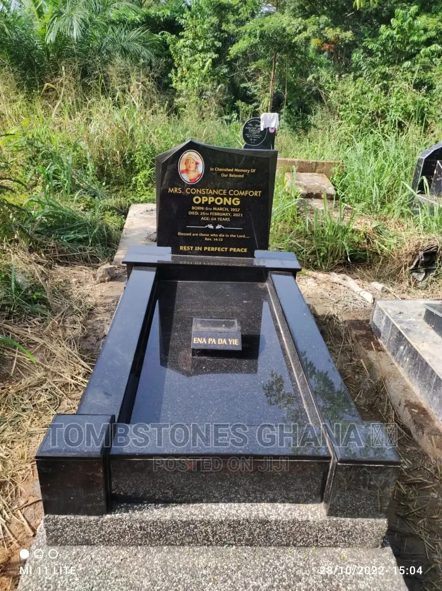 Customized Granite Tombstone Done at Osino