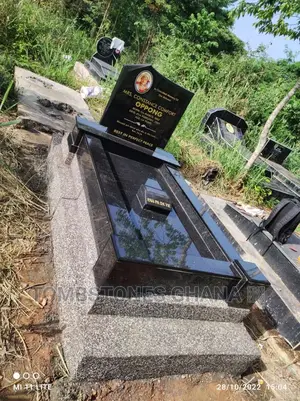 Customized Granite Tombstone Done at Osino