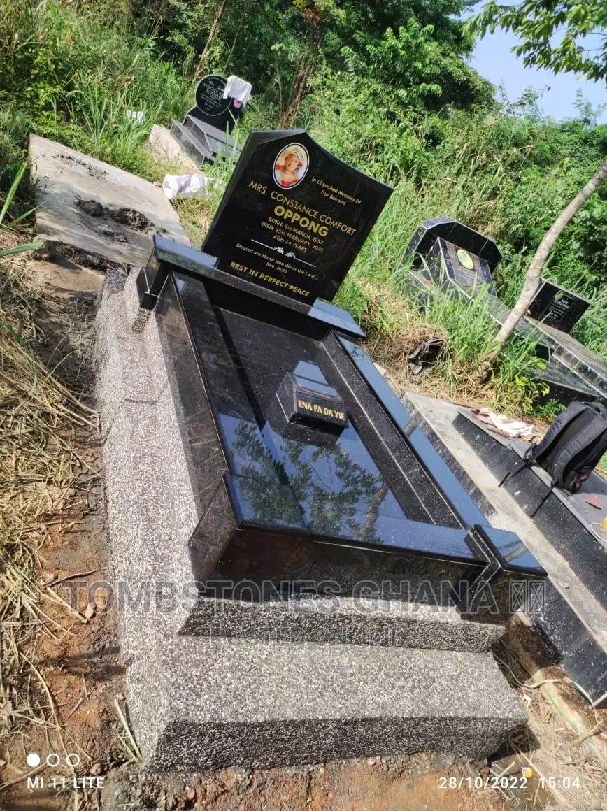 Customized Granite Tombstone Done at Osino