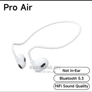 Pro Air on-Ear Wireless Earbuds (Black Friday Promo)
