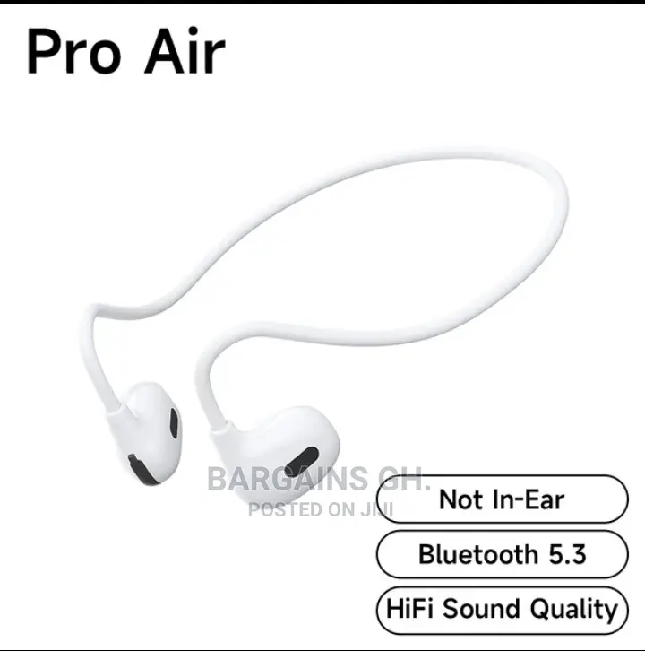 Pro Air on-Ear Wireless Earbuds (Black Friday Promo)