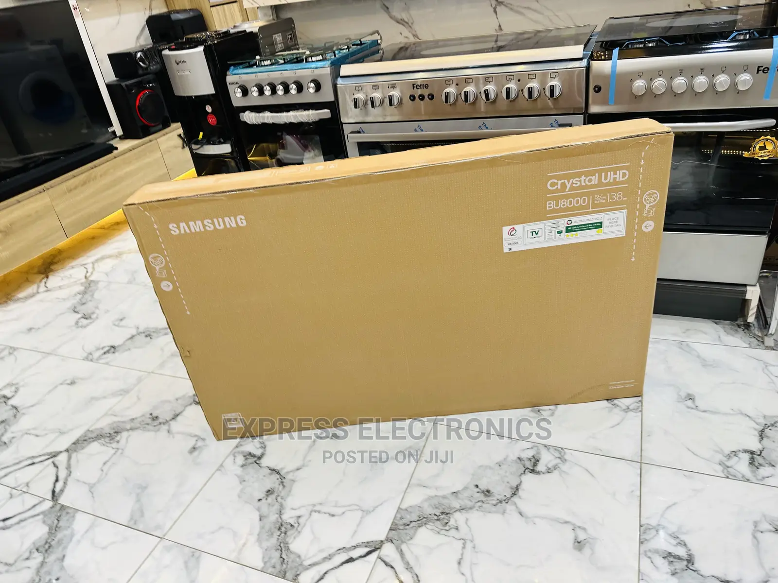 Enjoy Sleek Sexy Display Uhd Samsung 55”Cu7172 Tv