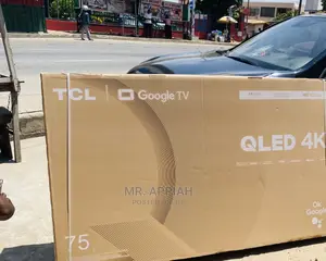 Sealed in Box  TCL 75” QLED Smart Tv 75-C645(Black) 