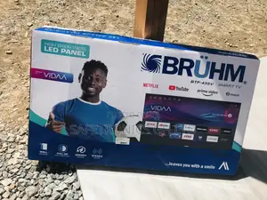 New 43 Inches Glossy Bruhm LED Original Tv